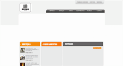 Desktop Screenshot of dhamq.com.br